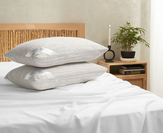Serenity Bamboo Blend Memory Foam Pillow 2-Pack